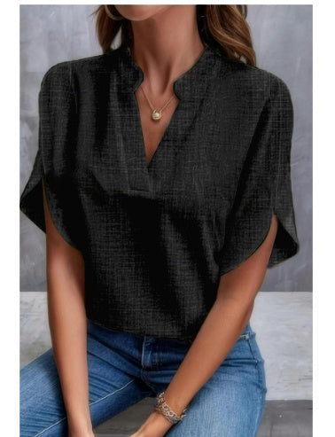 Chemisier Femme Été – Fluide, Chic & Col V
