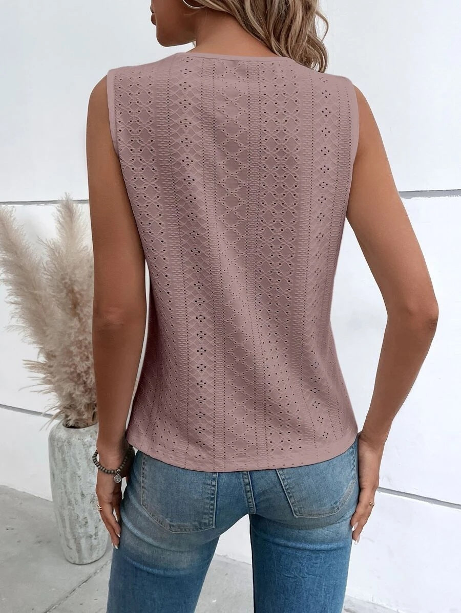 Débardeur Femme Dentelle – Élégance Décontractée