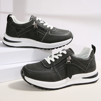 Baskets Femme  à Lacets – Confortables, Tendance et Polyvalentes