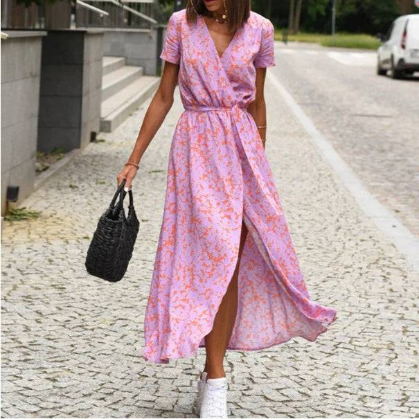 Robe Fluide Été Femme – Imprimée & Parfaite Vacances